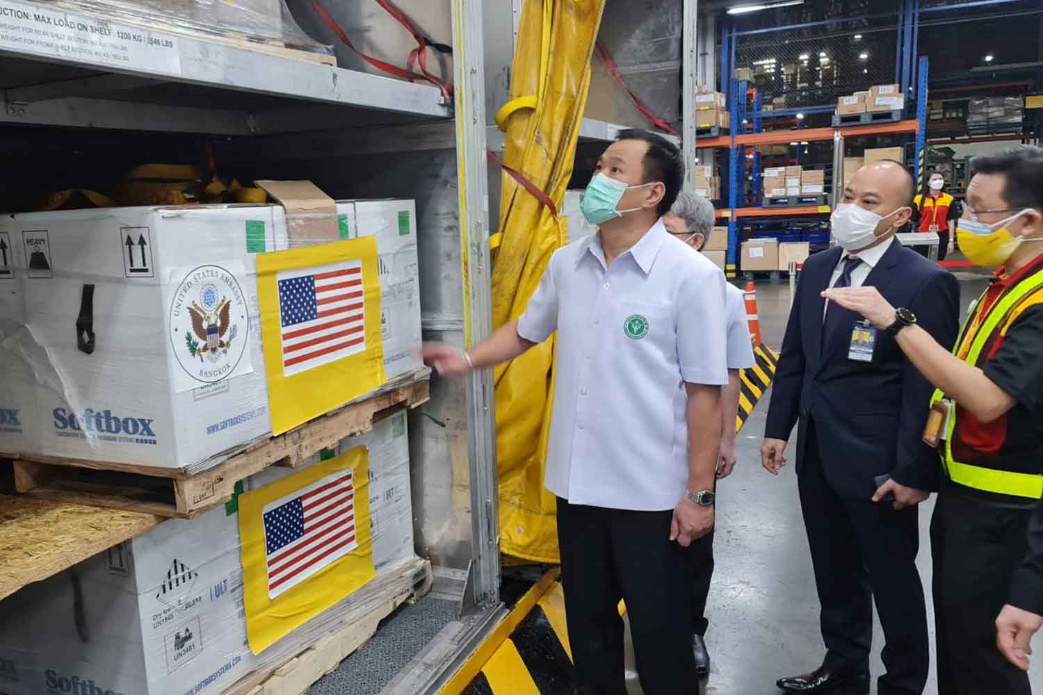 1,54 Juta Dosis Vaksin Pfizer Sumbangan dari AS Tiba di Thailand